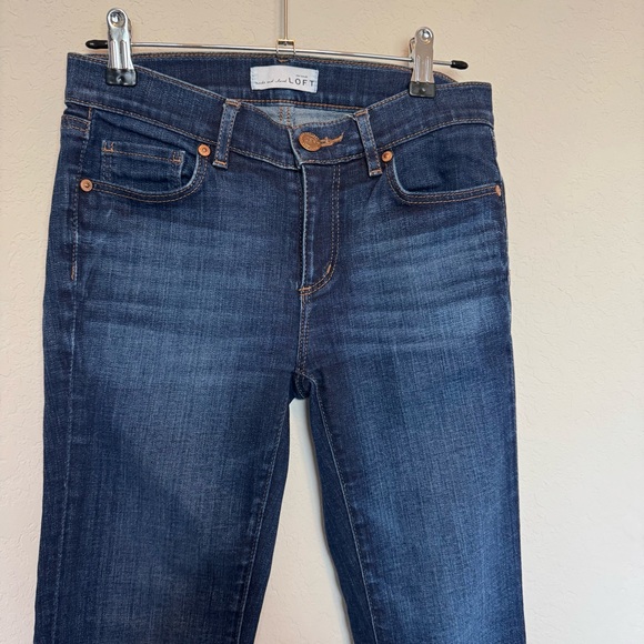 LOFT Modern Straight Leg Women's Jeans Petite 26/2 - Picture 2 of 5